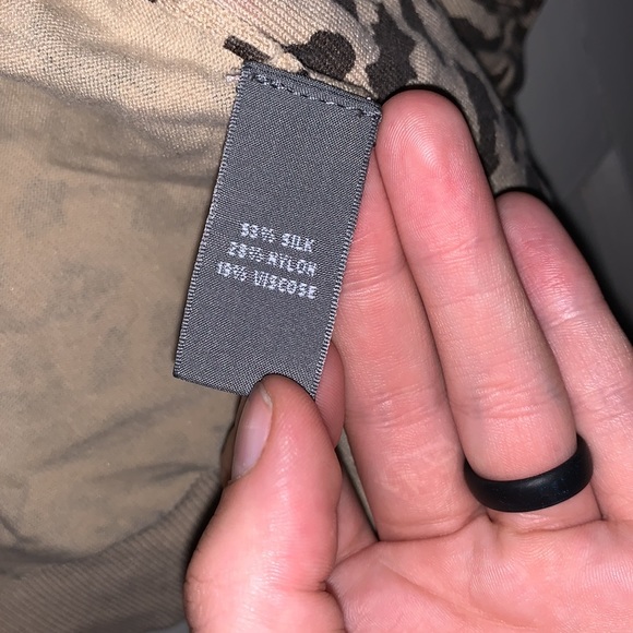 Josephine Chaus Preppy Petite Leopord Print Silk Blend Mini Cropped Cardigan - Picture 6 of 6